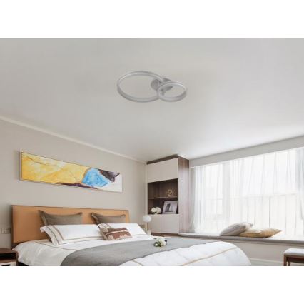 LED Hämardatav pinnale kinnitatav lühter LED/110W/230V 3000-6500K + kaugjuhtimispult