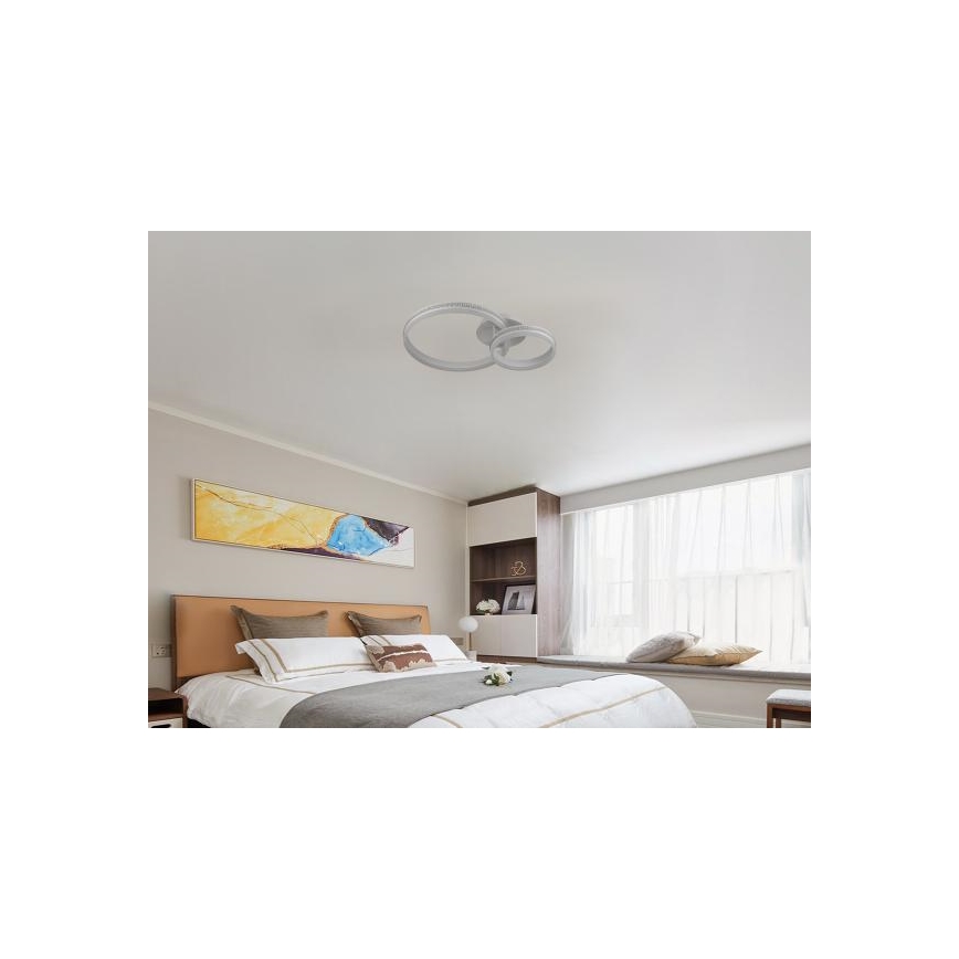 LED Hämardatav pinnale kinnitatav lühter LED/110W/230V 3000-6500K + kaugjuhtimispult