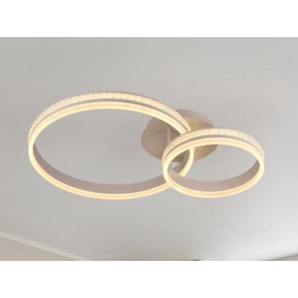LED Hämardatav pinnale kinnitatav lühter LED/110W/230V 3000-6500K + kaugjuhtimispult