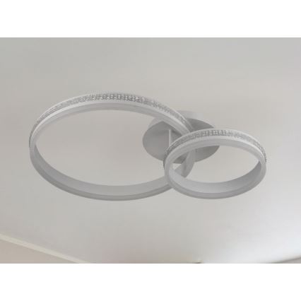 LED Hämardatav pinnale kinnitatav lühter LED/110W/230V 3000-6500K + kaugjuhtimispult