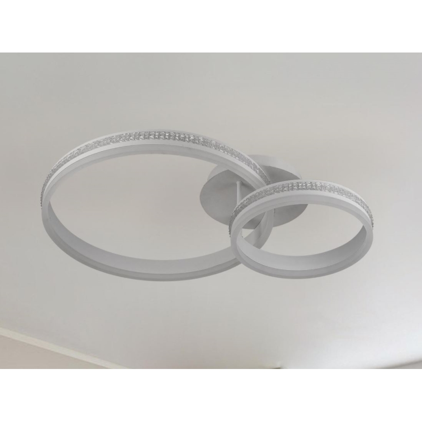 LED Hämardatav pinnale kinnitatav lühter LED/110W/230V 3000-6500K + kaugjuhtimispult
