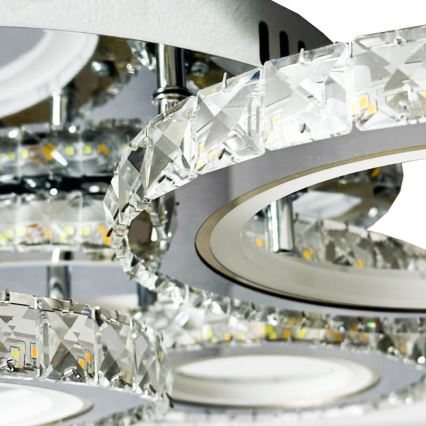 LED Hämardatav pinnale kinnitatav lühter LED/120W/230V 3000-6500K + kaugjuhtimispult