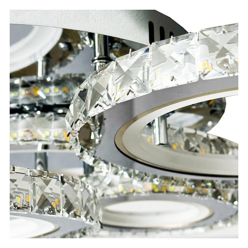 LED Hämardatav pinnale kinnitatav lühter LED/120W/230V 3000-6500K + kaugjuhtimispult