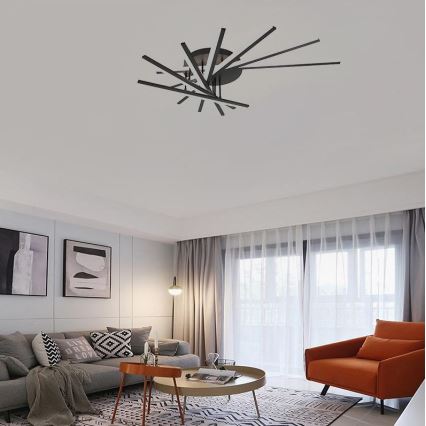LED Hämardatav pinnale kinnitatav lühter LED/120W/230V 3000-6500K + kaugjuhtimispult