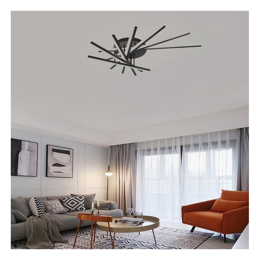 LED Hämardatav pinnale kinnitatav lühter LED/120W/230V 3000-6500K + kaugjuhtimispult