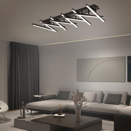 LED Hämardatav pinnale kinnitatav lühter LED/125W/230V 3000-6500K + kaugjuhtimispult