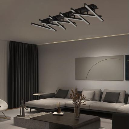 LED Hämardatav pinnale kinnitatav lühter LED/125W/230V 3000-6500K + kaugjuhtimispult