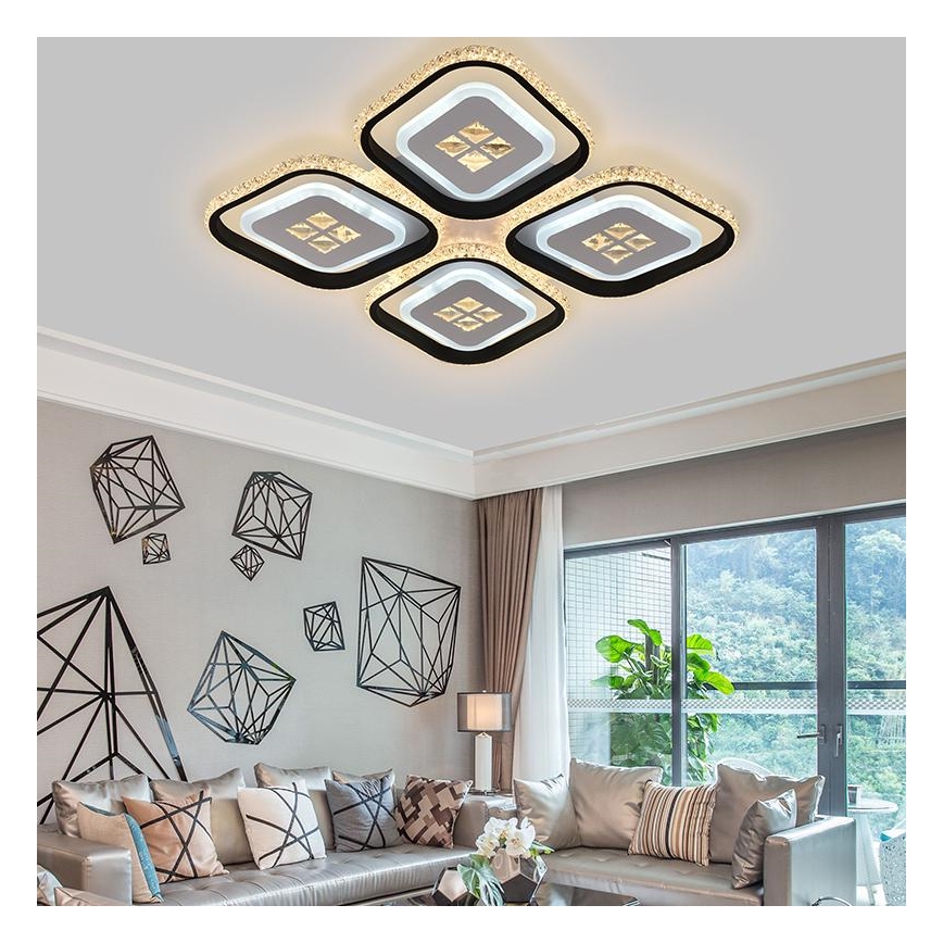 LED Hämardatav pinnale kinnitatav lühter LED/130W/230V 3000-6500K + pult