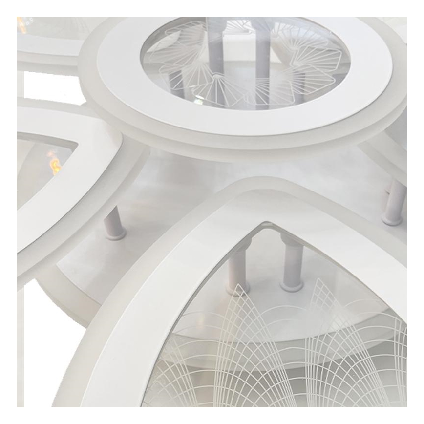 LED Hämardatav pinnale kinnitatav lühter LED/145W/230V 3000-6500K + kaugjuhtimispult