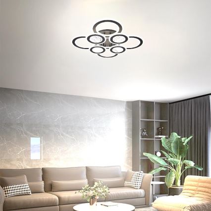 LED Hämardatav pinnale kinnitatav lühter LED/200W/230V 3000-6500K + kaugjuhtimispult