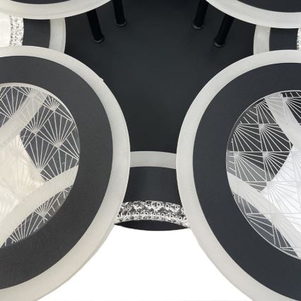 LED Hämardatav pinnale kinnitatav lühter LED/200W/230V 3000-6500K + kaugjuhtimispult