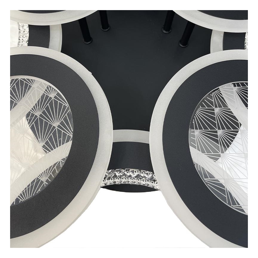 LED Hämardatav pinnale kinnitatav lühter LED/200W/230V 3000-6500K + kaugjuhtimispult