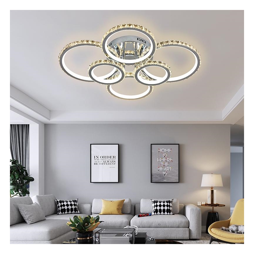 LED Hämardatav pinnale kinnitatav lühter LED/205W/230V 3000-6500K + pult