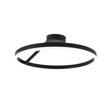 LED Hämardatav pinnale kinnitatav lühter LED/40W/230V 3000-6500K must + kaugjuhtimispult