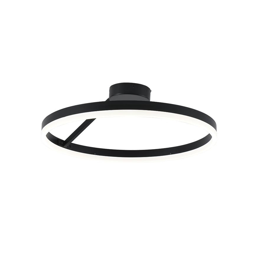 LED Hämardatav pinnale kinnitatav lühter LED/40W/230V 3000-6500K must + kaugjuhtimispult