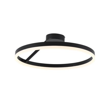 LED Hämardatav pinnale kinnitatav lühter LED/40W/230V 3000-6500K must + kaugjuhtimispult