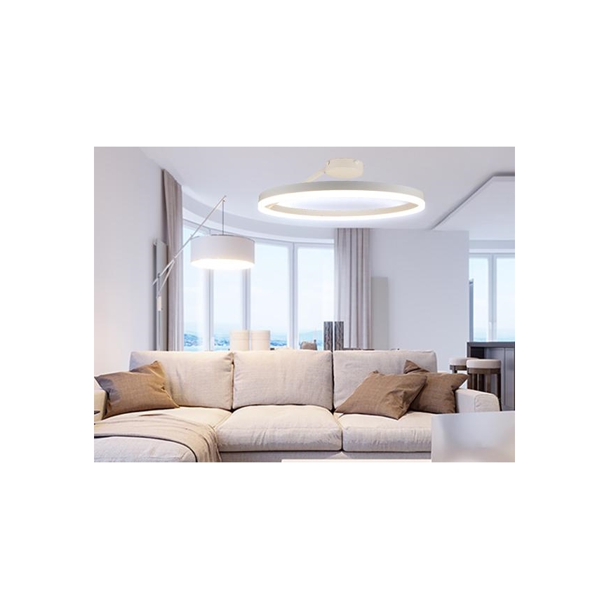 LED Hämardatav pinnale kinnitatav lühter LED/40W/230V 3000-6500K valge + kaugjuhtimispult