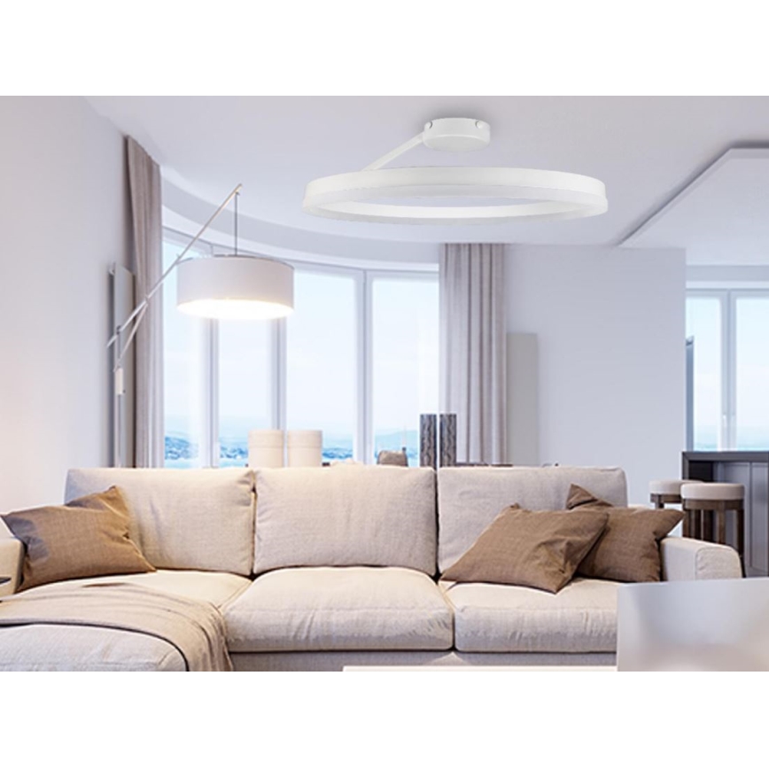LED Hämardatav pinnale kinnitatav lühter LED/40W/230V 3000-6500K valge + kaugjuhtimispult
