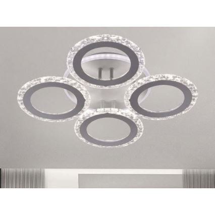 LED Hämardatav pinnale kinnitatav lühter LED/55W/230V 3000-6500K + kaugjuhtimispult