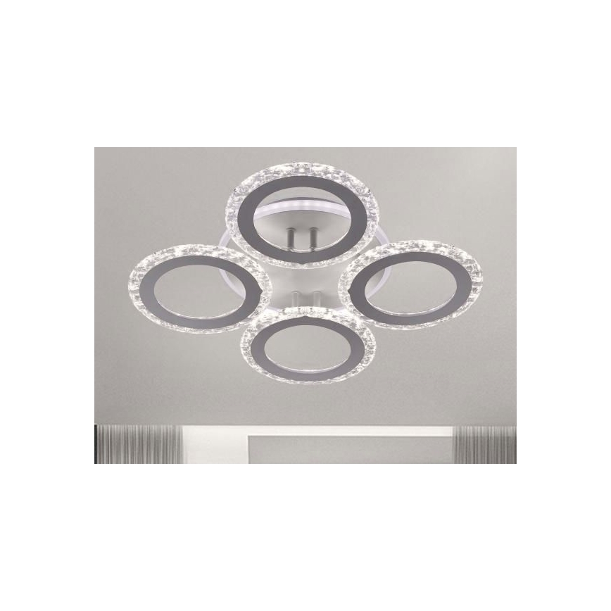 LED Hämardatav pinnale kinnitatav lühter LED/55W/230V 3000-6500K + kaugjuhtimispult