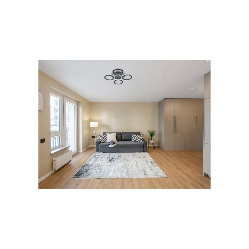LED Hämardatav pinnale kinnitatav lühter LED/55W/230V 3000-6500K + kaugjuhtimispult