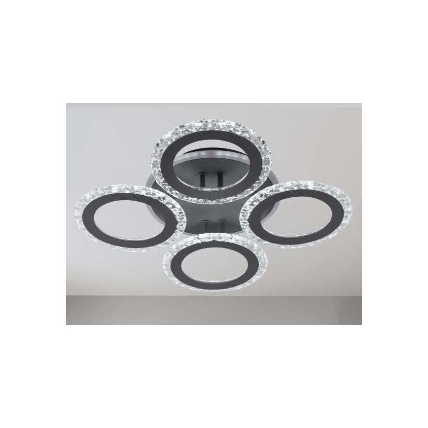 LED Hämardatav pinnale kinnitatav lühter LED/55W/230V 3000-6500K + kaugjuhtimispult