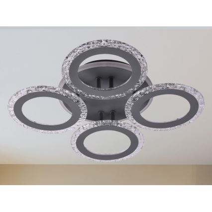 LED Hämardatav pinnale kinnitatav lühter LED/55W/230V 3000-6500K + kaugjuhtimispult