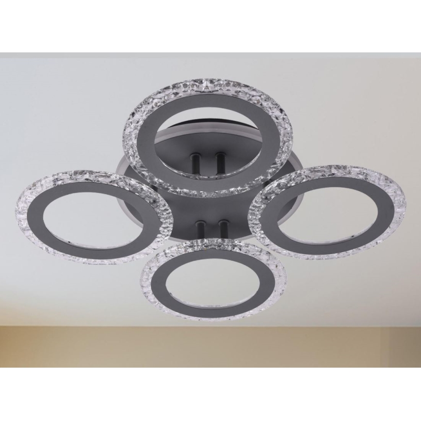 LED Hämardatav pinnale kinnitatav lühter LED/55W/230V 3000-6500K + kaugjuhtimispult