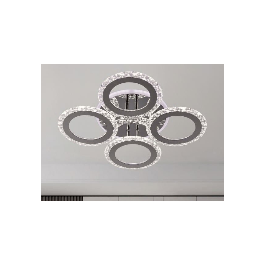 LED Hämardatav pinnale kinnitatav lühter LED/55W/230V 3000-6500K + kaugjuhtimispult