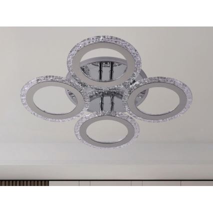 LED Hämardatav pinnale kinnitatav lühter LED/55W/230V 3000-6500K + kaugjuhtimispult