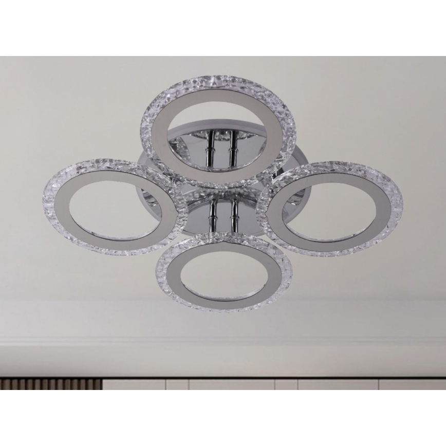 LED Hämardatav pinnale kinnitatav lühter LED/55W/230V 3000-6500K + kaugjuhtimispult