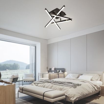 LED Hämardatav pinnale kinnitatav lühter LED/60W/230V 3000-6500K + kaugjuhtimispult