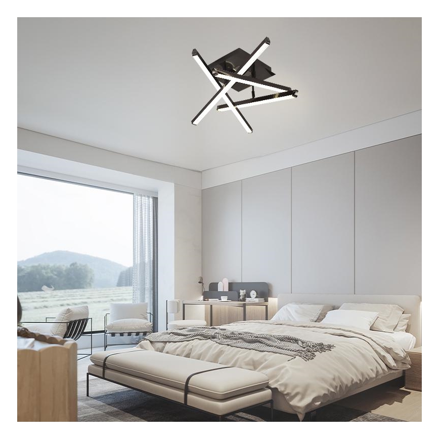 LED Hämardatav pinnale kinnitatav lühter LED/60W/230V 3000-6500K + kaugjuhtimispult
