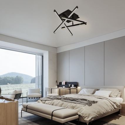 LED Hämardatav pinnale kinnitatav lühter LED/60W/230V 3000-6500K + kaugjuhtimispult