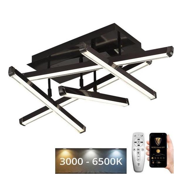 LED Hämardatav pinnale kinnitatav lühter LED/60W/230V 3000-6500K + kaugjuhtimispult