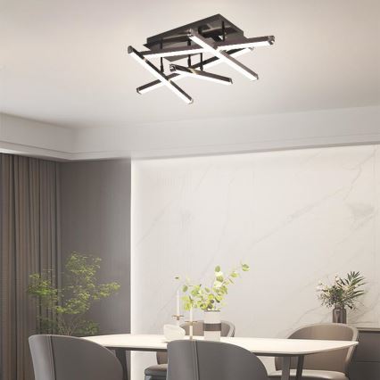 LED Hämardatav pinnale kinnitatav lühter LED/60W/230V 3000-6500K + kaugjuhtimispult