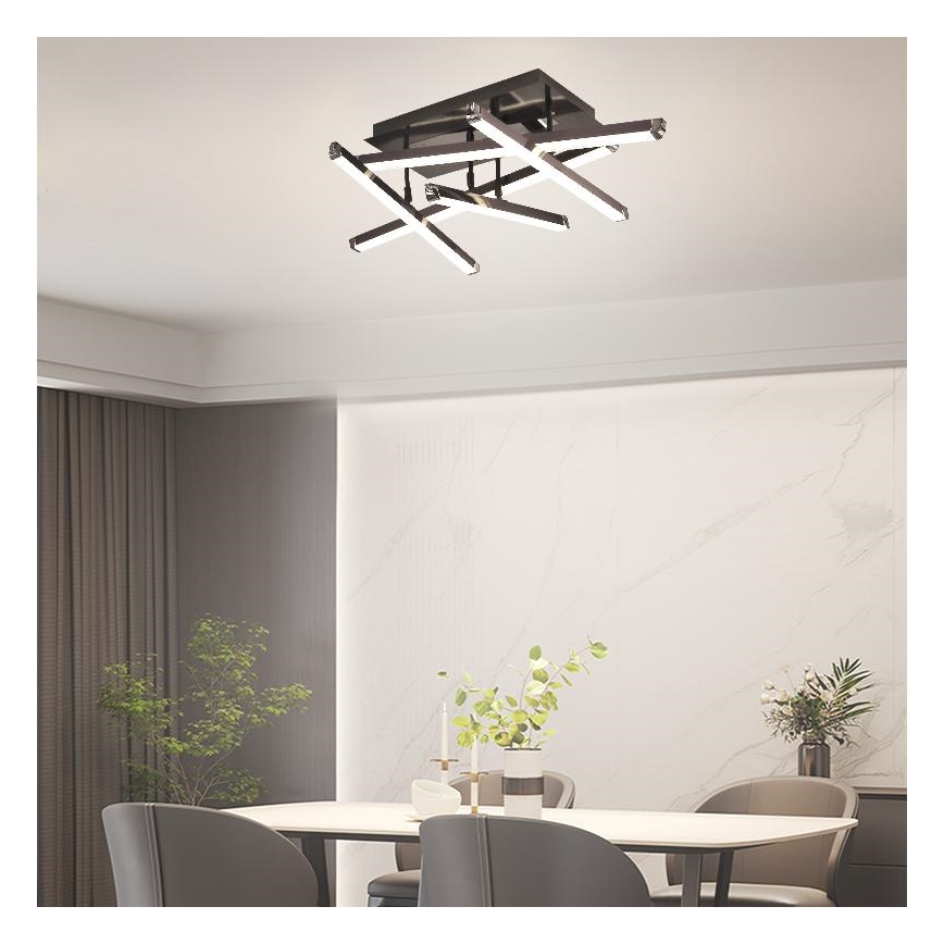 LED Hämardatav pinnale kinnitatav lühter LED/60W/230V 3000-6500K + kaugjuhtimispult