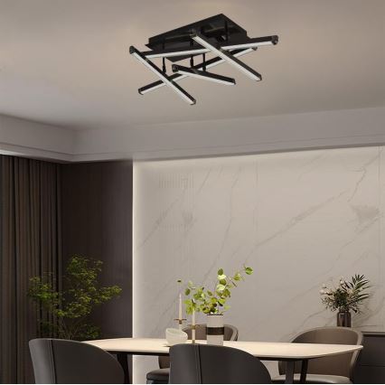 LED Hämardatav pinnale kinnitatav lühter LED/60W/230V 3000-6500K + kaugjuhtimispult