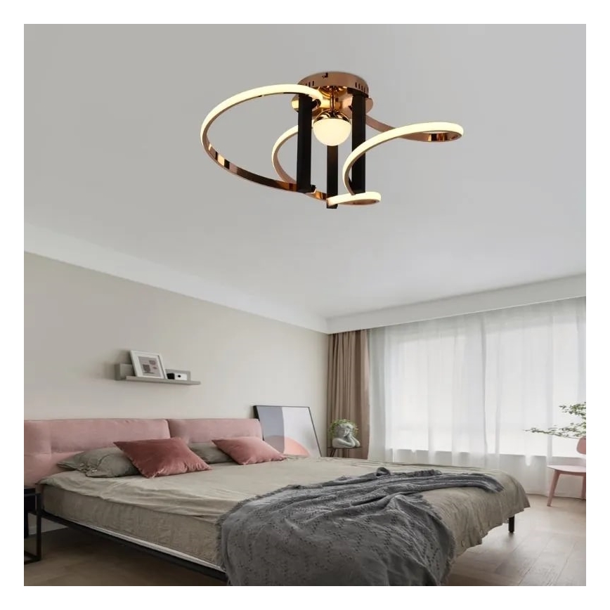 LED Hämardatav pinnale kinnitatav lühter LED/70W/230V 3000-6500K + kaugjuhtimispult