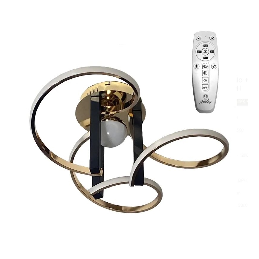 LED Hämardatav pinnale kinnitatav lühter LED/70W/230V 3000-6500K + kaugjuhtimispult
