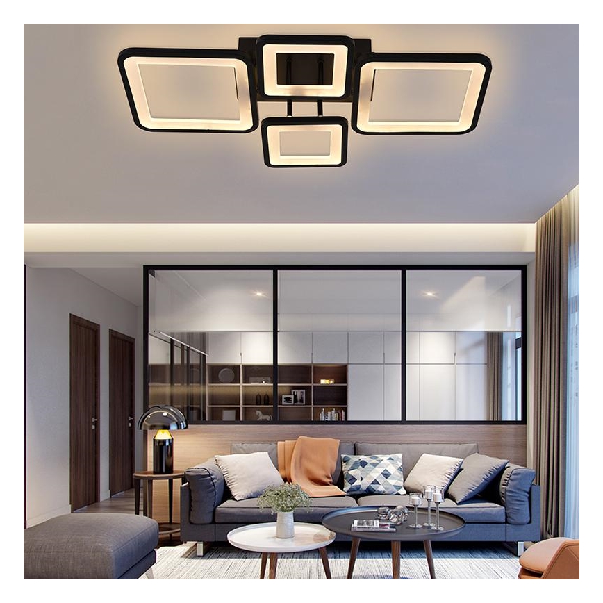 LED Hämardatav pinnale kinnitatav lühter LED/70W/230V 3000-6500K + kaugjuhtimispult