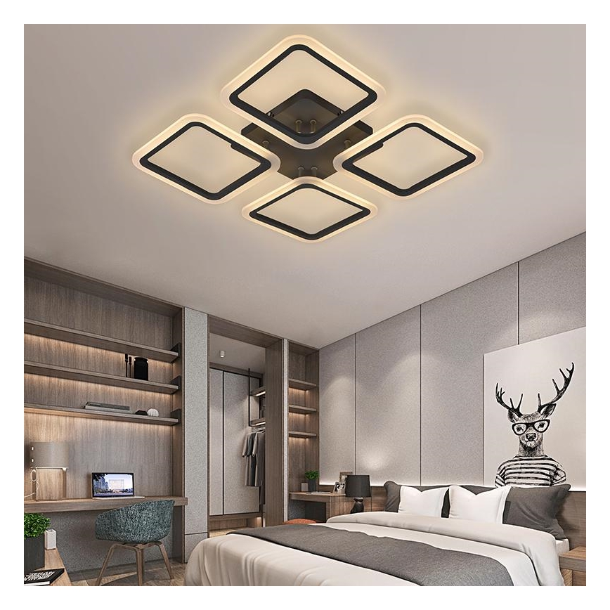 LED Hämardatav pinnale kinnitatav lühter LED/70W/230V 3000-6500K + kaugjuhtimispult