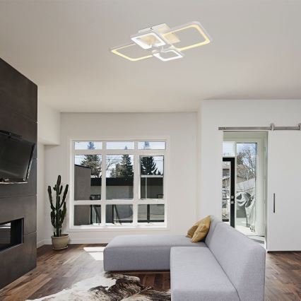 LED Hämardatav pinnale kinnitatav lühter LED/70W/230V 3000-6500K + kaugjuhtimispult
