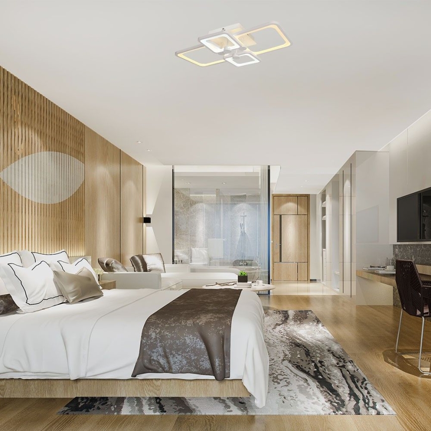 LED Hämardatav pinnale kinnitatav lühter LED/70W/230V 3000-6500K + kaugjuhtimispult