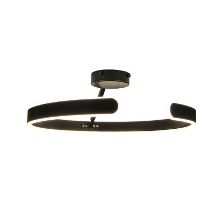 LED Hämardatav pinnale kinnitatav lühter LED/72W/230V 3000-6500K must + kaugjuhtimispult