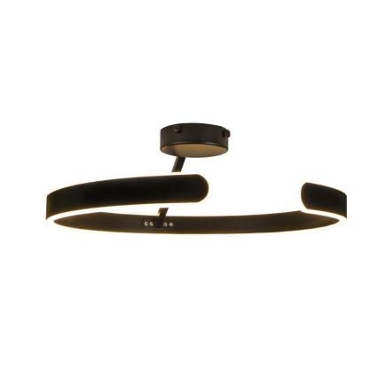 LED Hämardatav pinnale kinnitatav lühter LED/72W/230V 3000-6500K must + kaugjuhtimispult