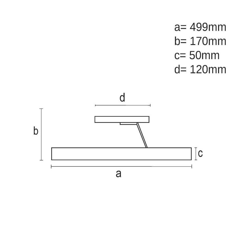 LED Hämardatav pinnale kinnitatav lühter LED/72W/230V 3000-6500K must + kaugjuhtimispult