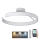 LED Hämardatav pinnale kinnitatav lühter LED/72W/230V 3000-6500K valge + kaugjuhtimispult