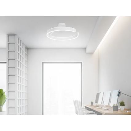 LED Hämardatav pinnale kinnitatav lühter LED/72W/230V 3000-6500K valge + kaugjuhtimispult