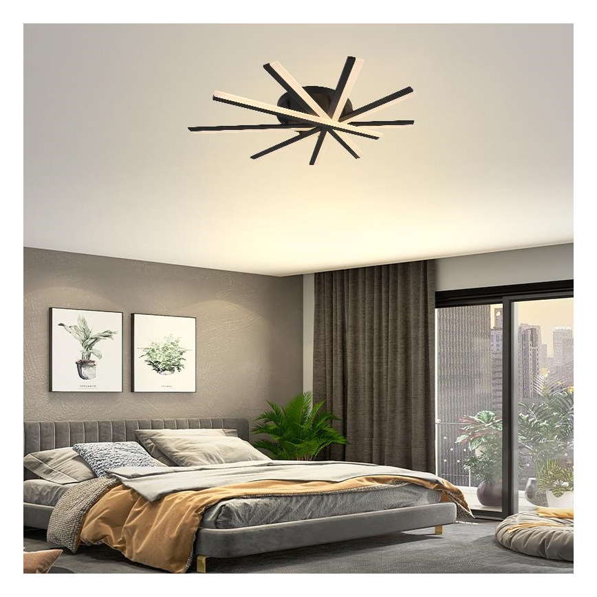 LED Hämardatav pinnale kinnitatav lühter LED/75W/230V 3000-6500K + kaugjuhtimispult